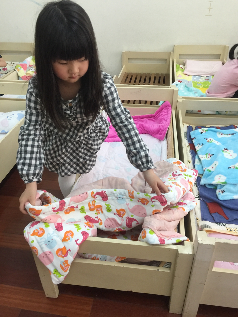 朵朵幼儿园开展幼儿午睡调研活动